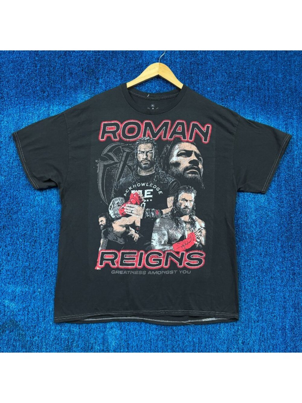 WWE Legends Roman Reigns Wrestling T-Shirt Size Extra Large